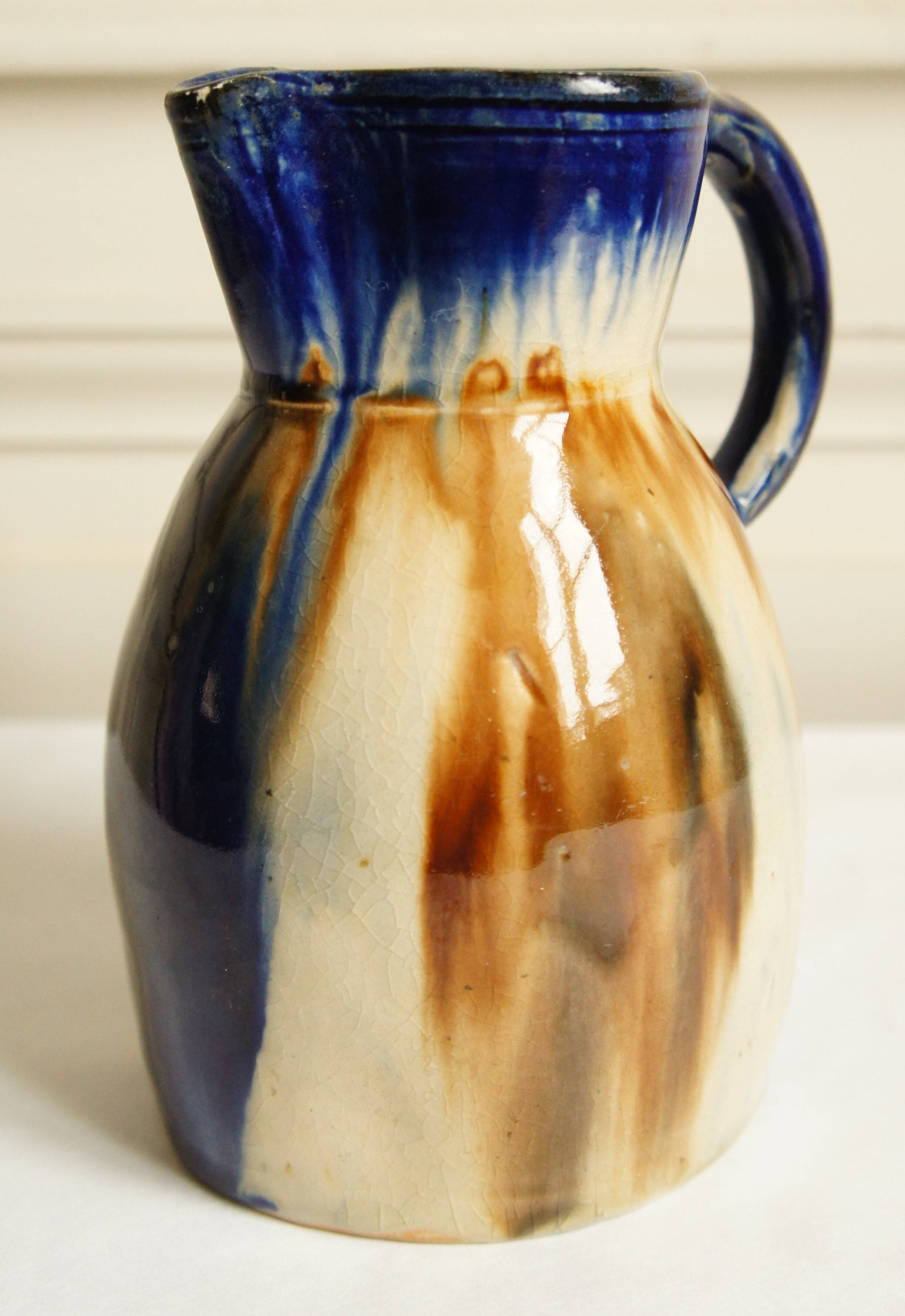Berry stoneware pitcher "Talbot-Senée", La Borne workshop, 1940