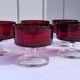 Luminarc Ruby Glasses 1970