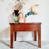 Old wooden coffee table