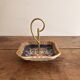 Pocket Emptying Servant Gien Earthenware Model Renaissance Angel Cherub Putti Blue