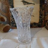 Crystal vase from Arques, Chesnay model.