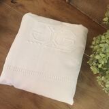 Antique embroidered sheet