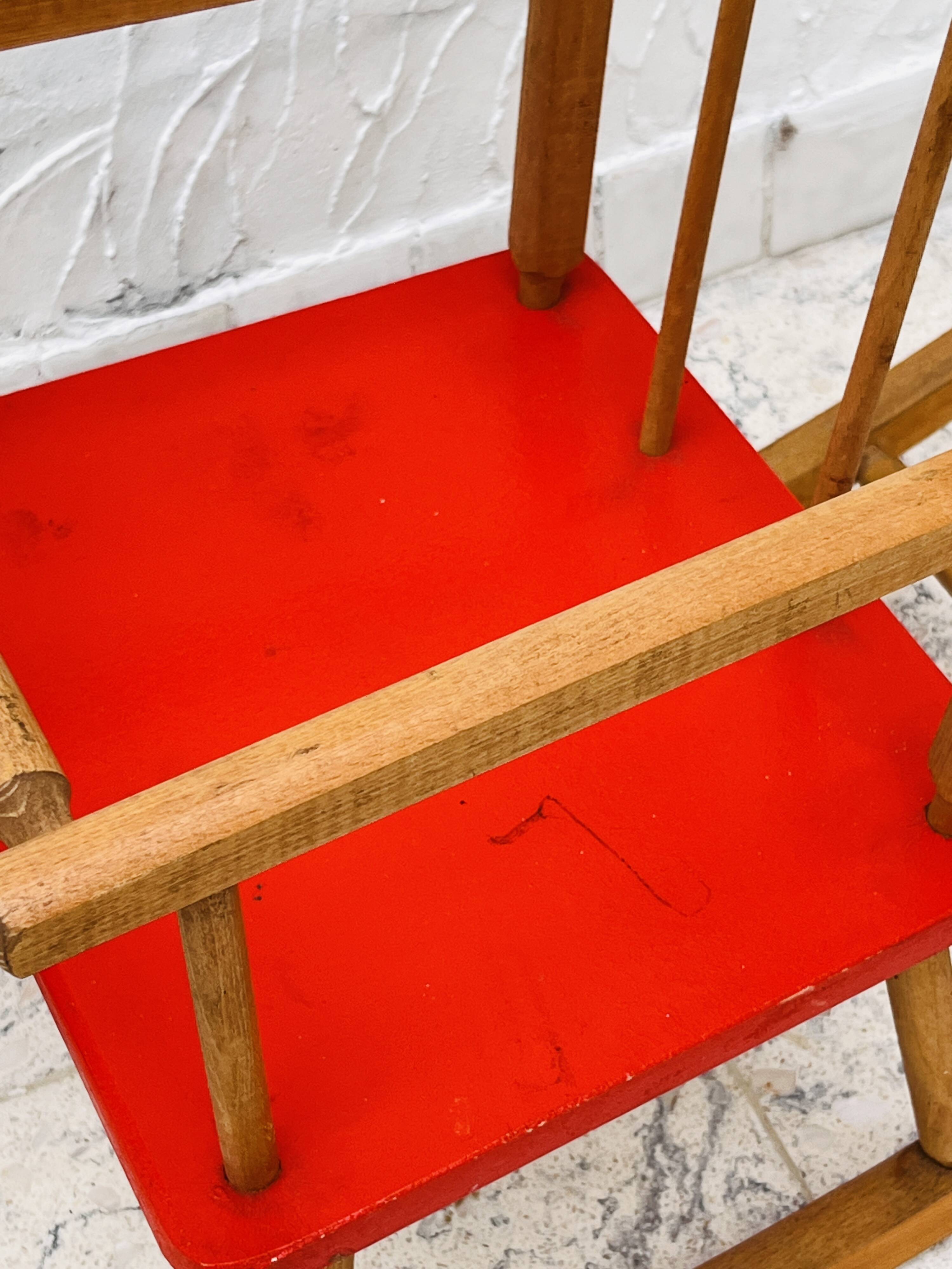 Cheval à bascule années 80