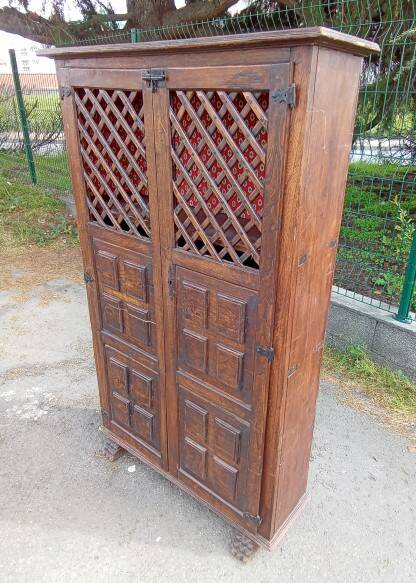 Spanish style pantry cabinet