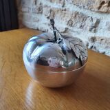 Empty silver metal pocket