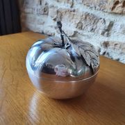 Empty silver metal pocket