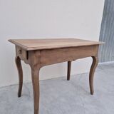 Antique Louis XV style side table with 2 drawers