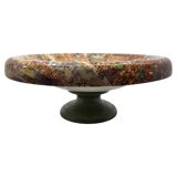 Large empty pocket bowl by Maison Lancel in Mid Century Modern ceramic.