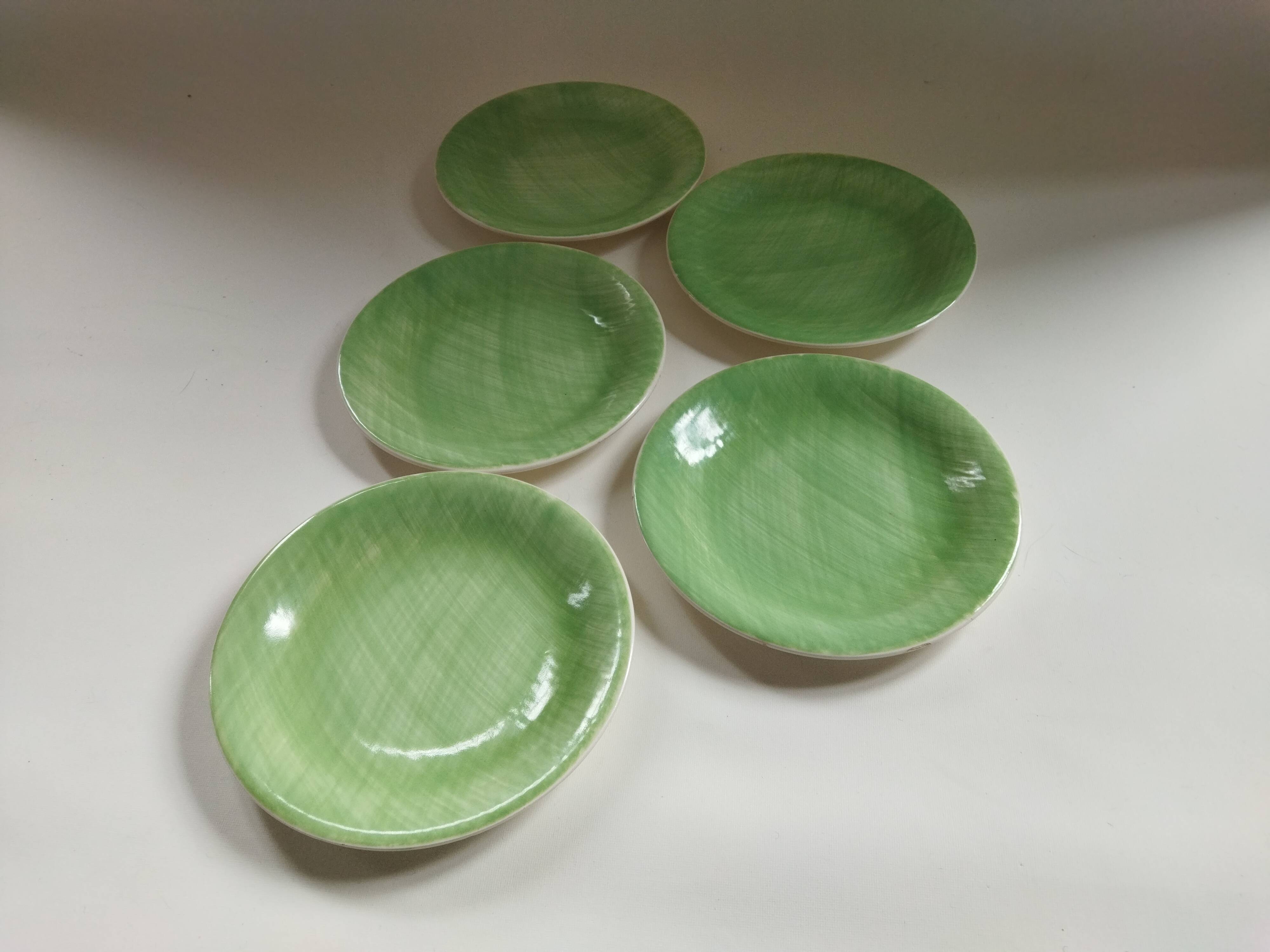 5 dessert plates Salins Mistral
