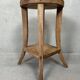 Old round side table