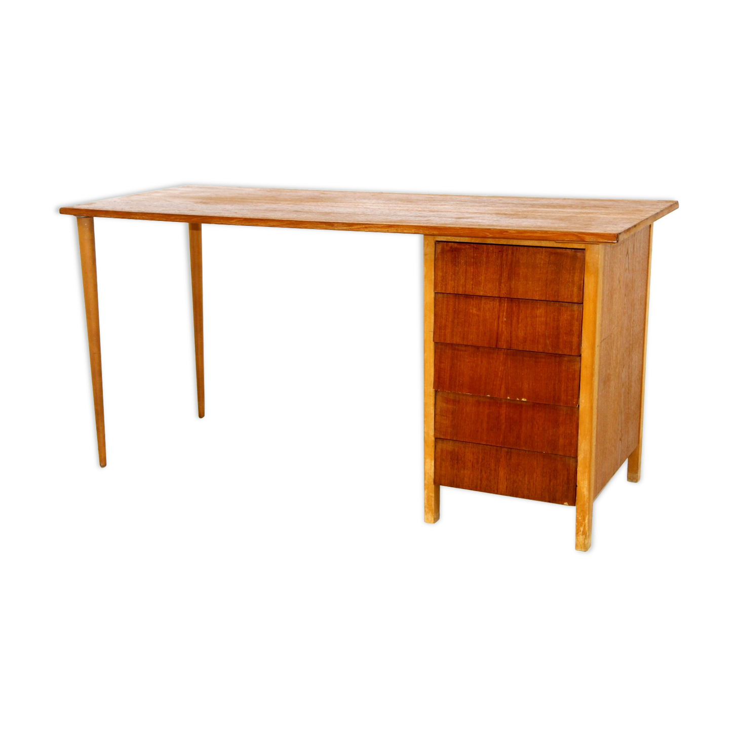 Teak desk, Sweden, 1950