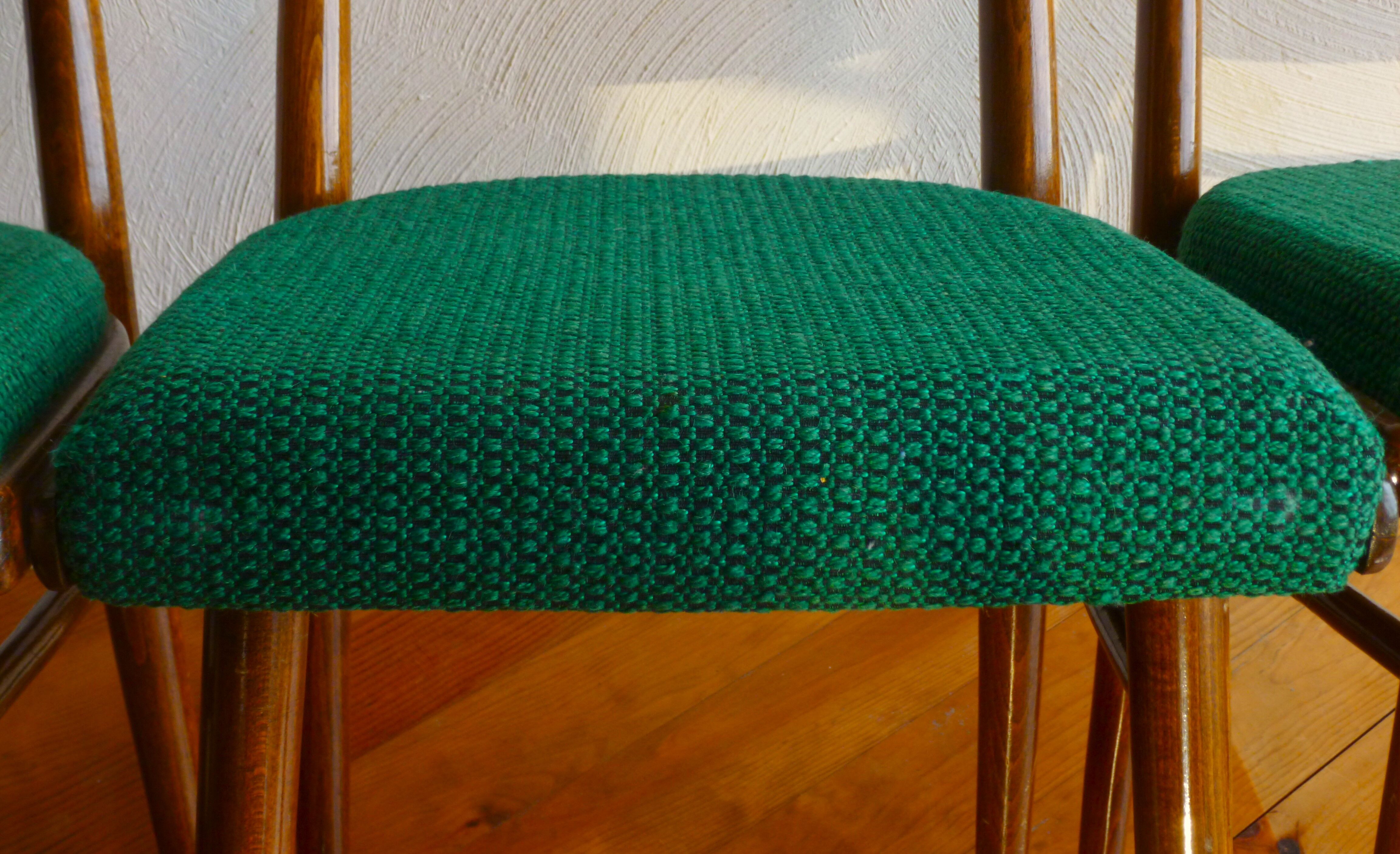 Set of 4 Czech chairs, 60s