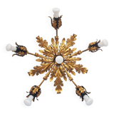 Ceiling lamp, Hans Kogl, Germany, 1960s, Hollywood Regency