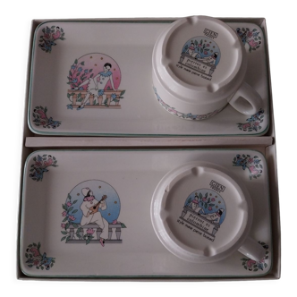 Coffret Gien Pierrot & Colombine