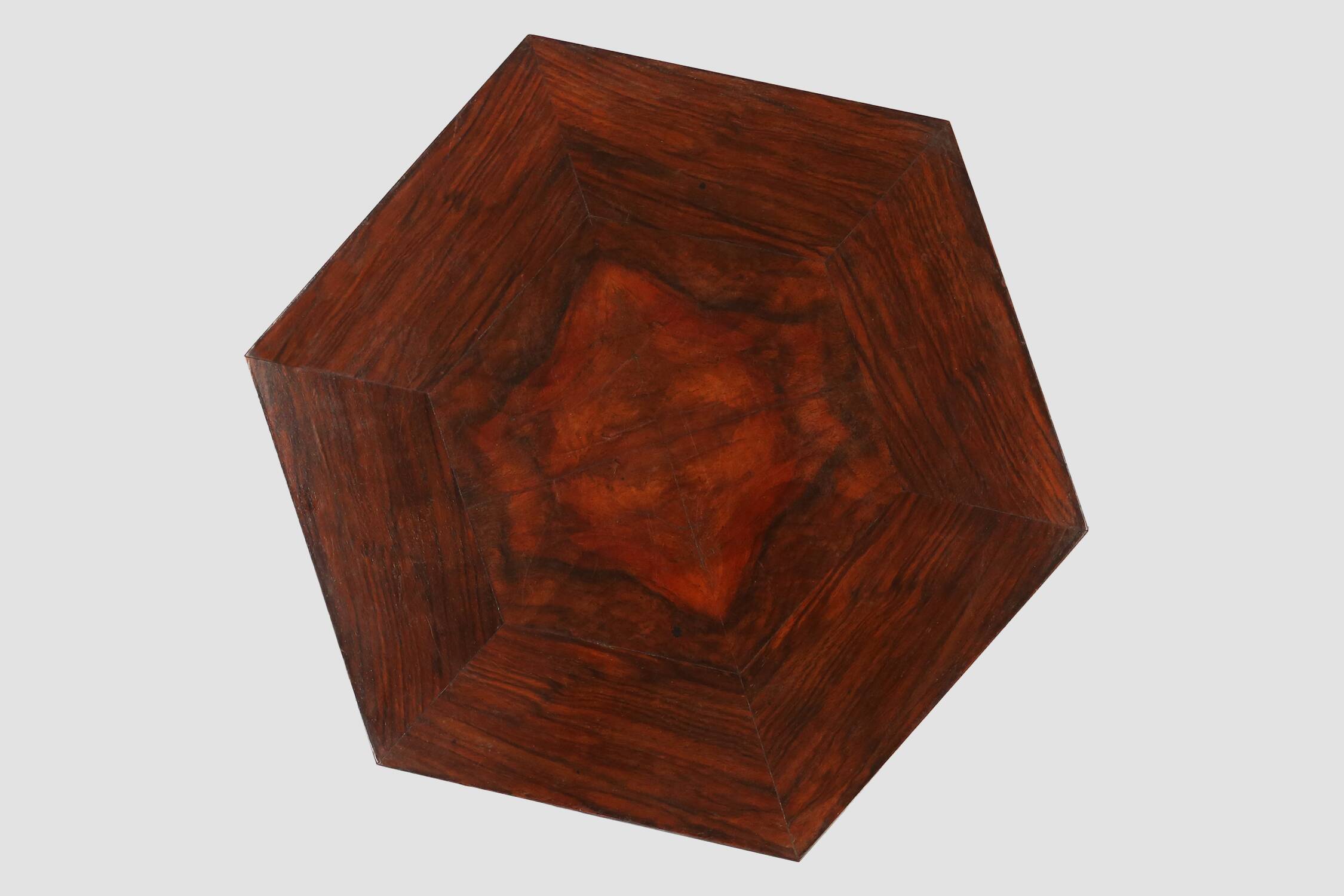 Elegant French Art Deco console in wood from the 1930s