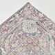 Tapis turc vintage gris beige délavé 7x10, 216x304 cm,