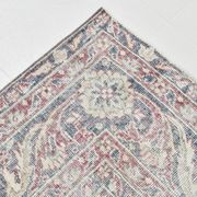 7x10 Faded Grey Beige Turkish Vintage Rug, 216x304Cm