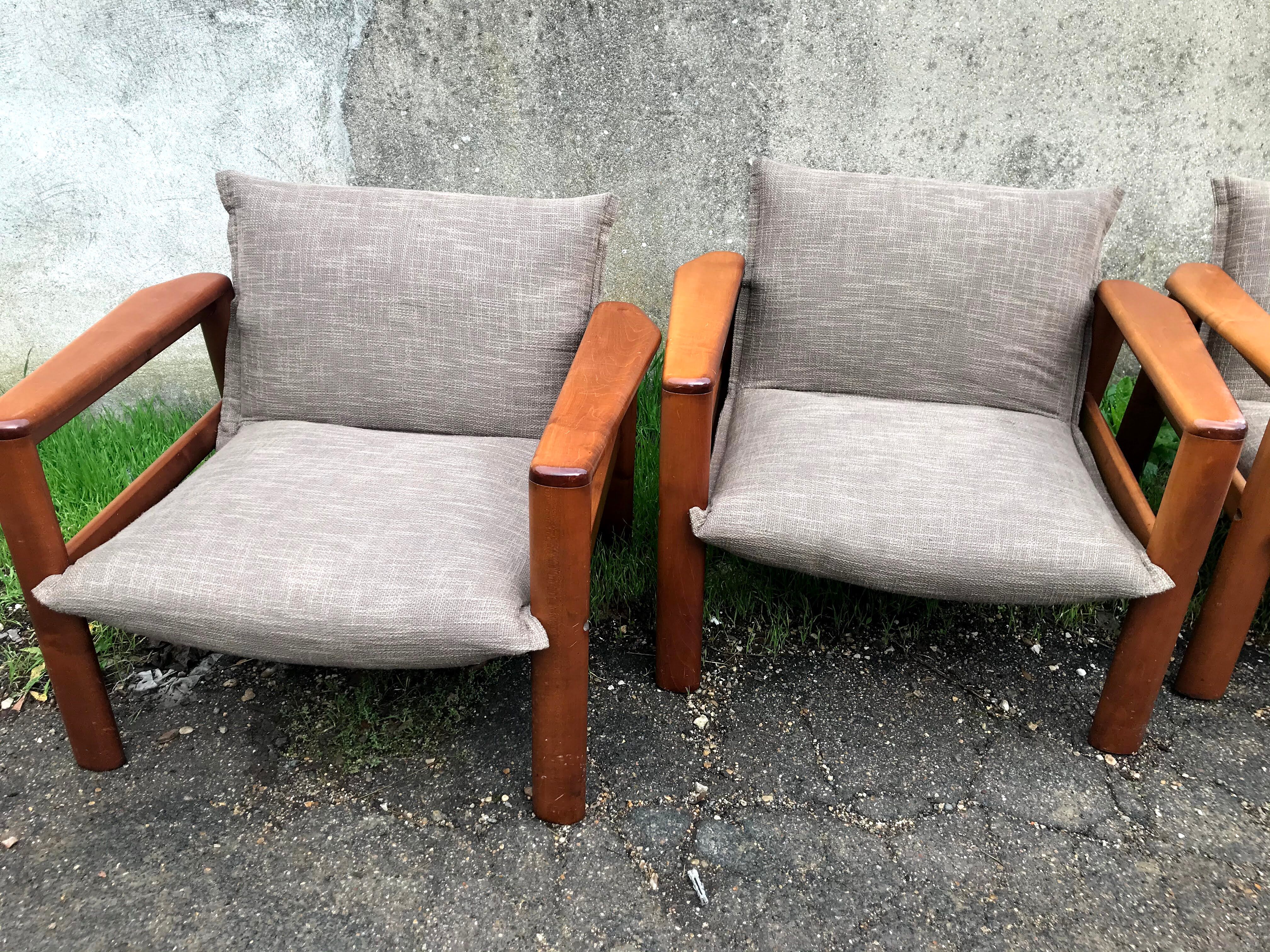 80s/90s Scandinavian style armchairs