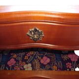 commode deux tiroirs regency teinte merisier XX  siècles