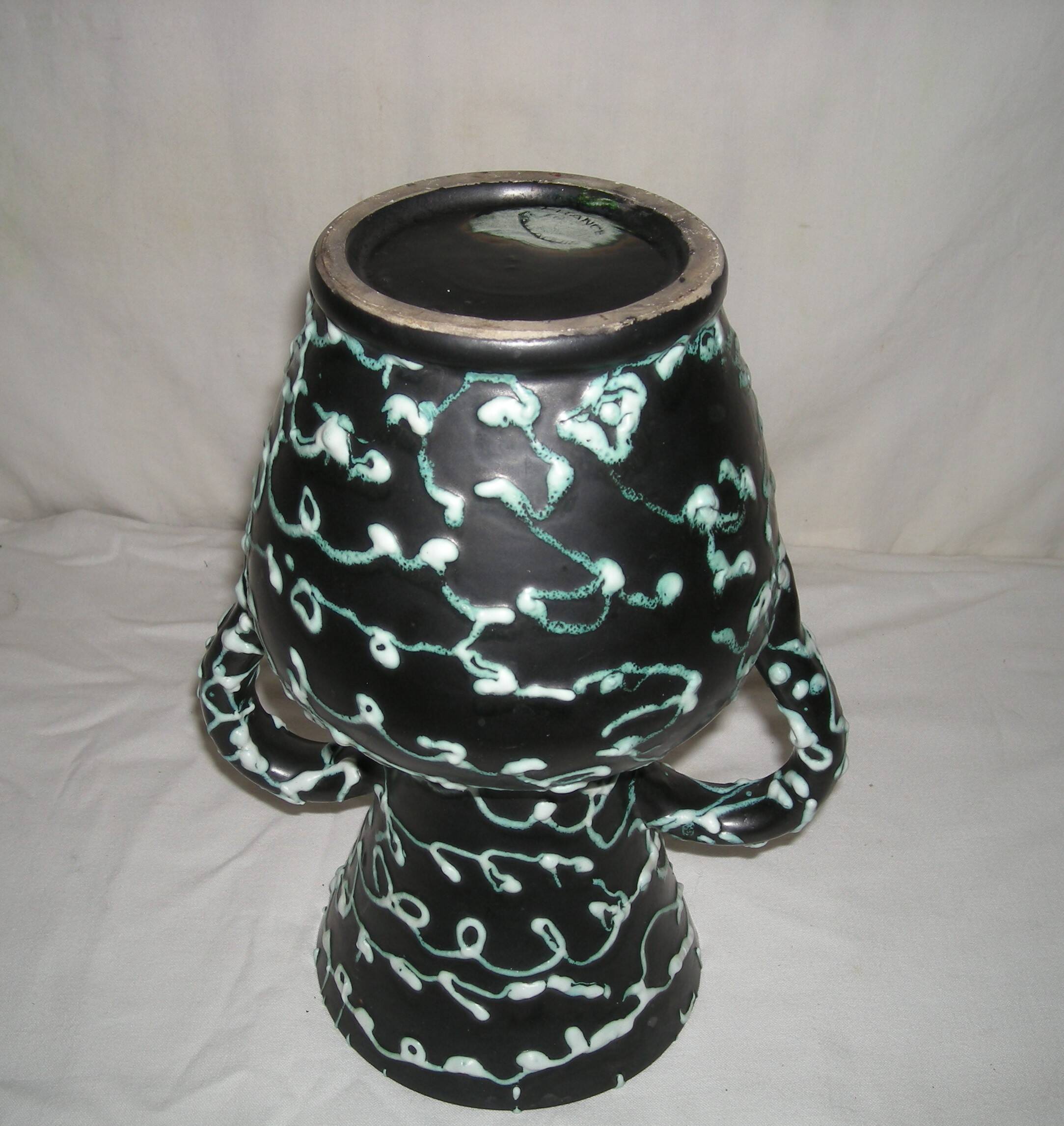 Lunetta Savior Vase - Vallauris from the 50s