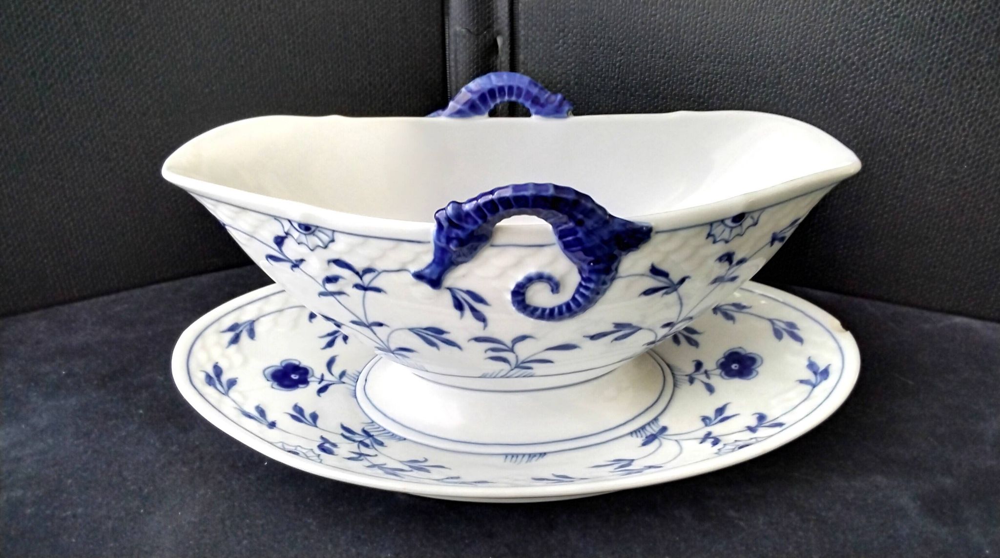 saucière en porcelaine Danoise Kjobenhavn