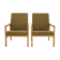 1960s Pair of Beech Armchairs, Czechoslovakia