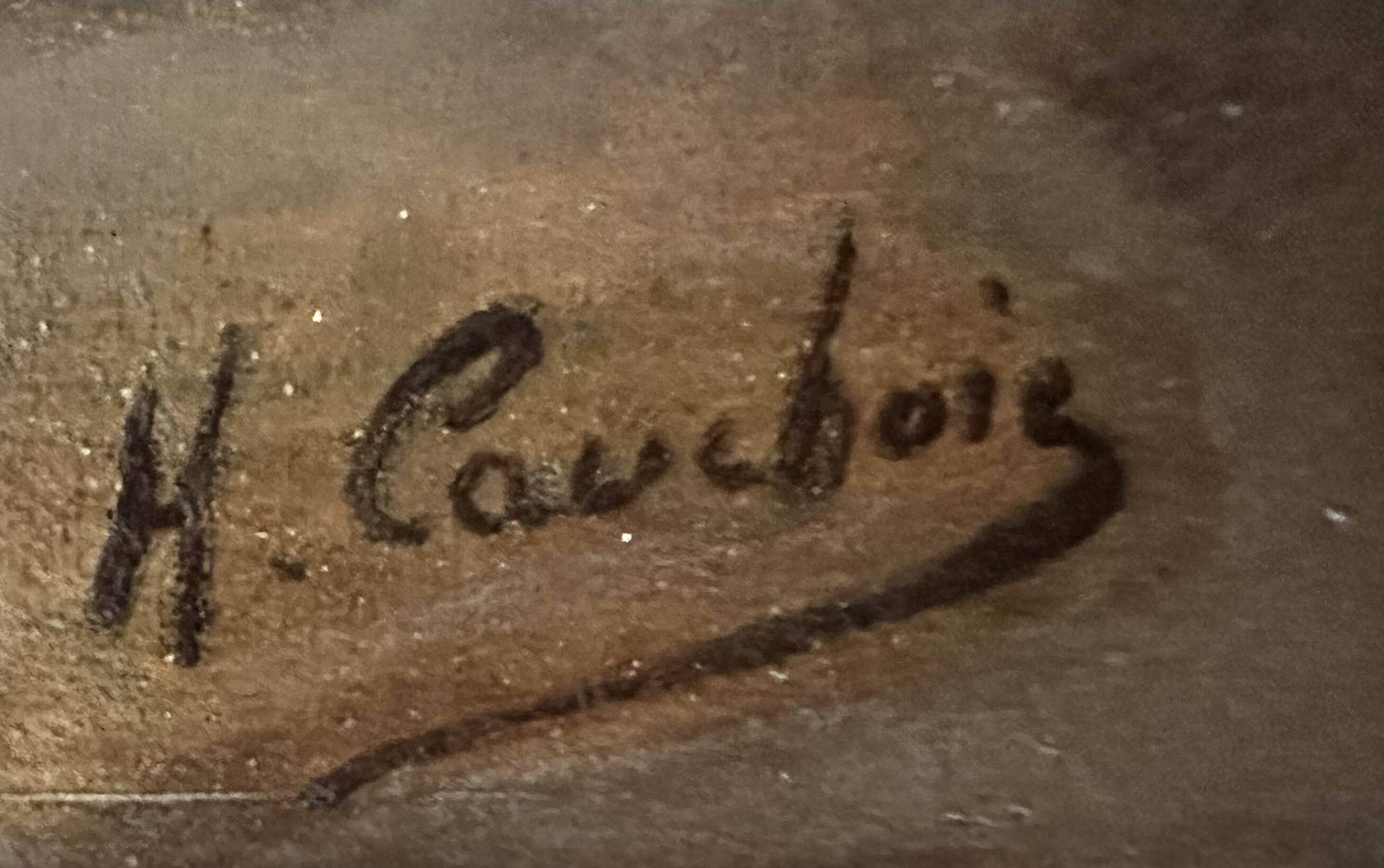 Oil on Canvas - Eugène Henri Cauchois - Fully restored