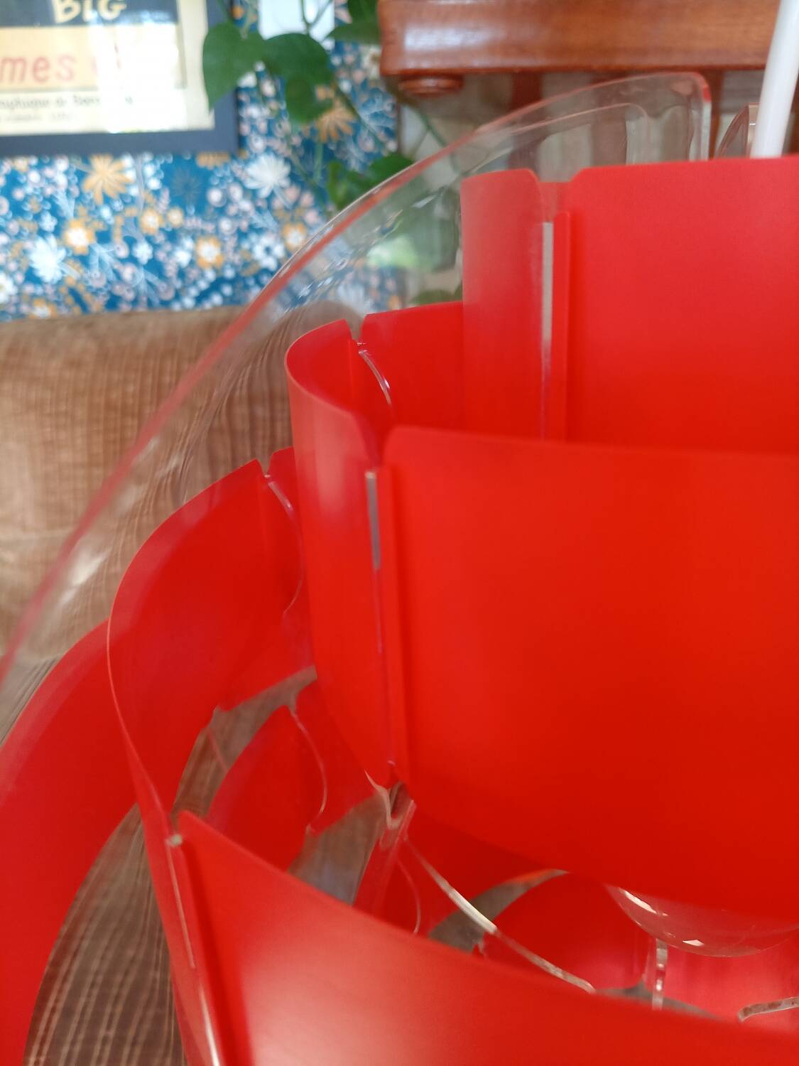 Vintage pendant light "Strips" Jacobsen