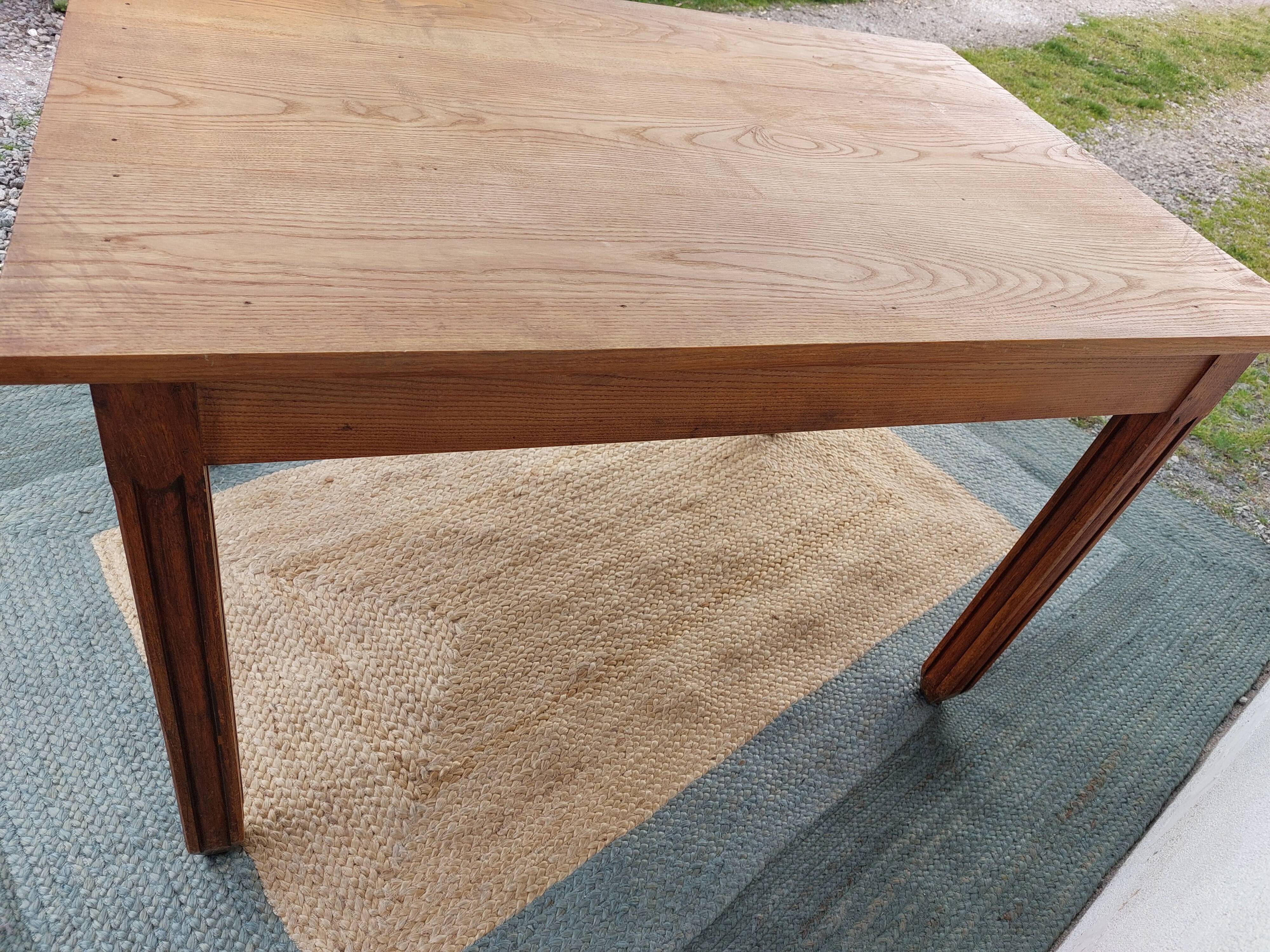 wooden table, kitchen or office