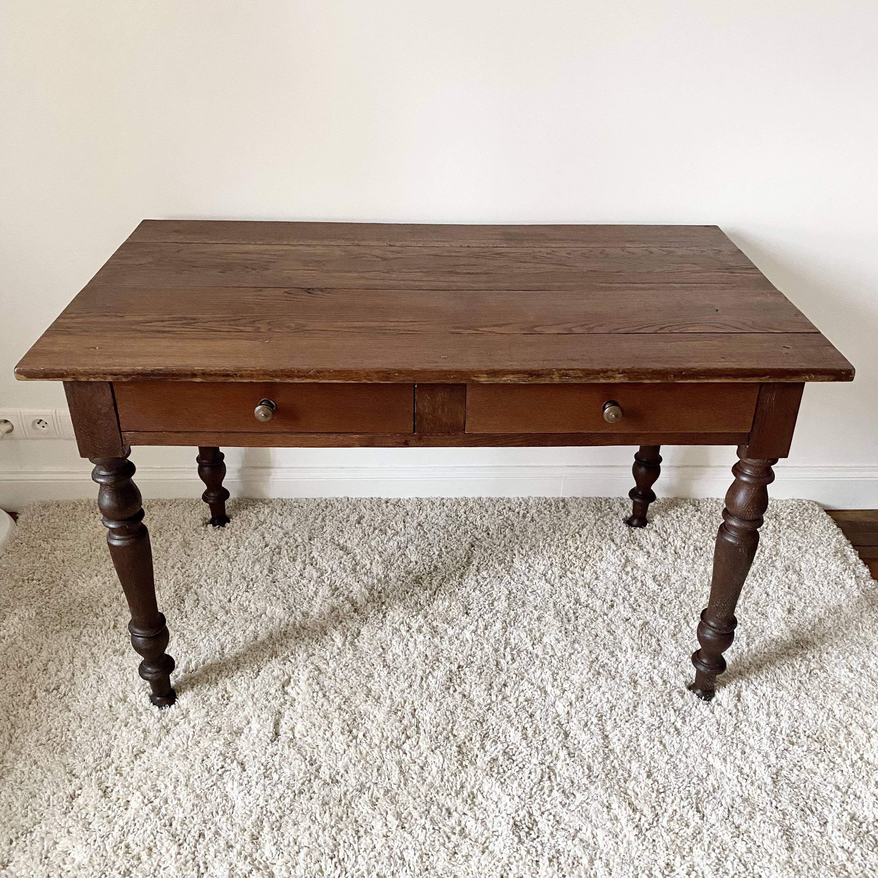 Old farm table