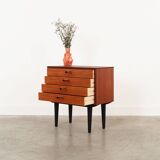 Teak chest of drawers, Danish design, 1960s, manufacture: Denmark