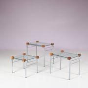 1960s Modern nesting tables from the Netherlands
