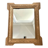 Large 19th century gilded mirror