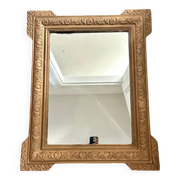 Large 19th century gilded mirror