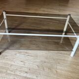 Table basse verre trempe Yves Boutboul