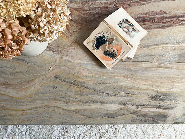 Table basse marbre onyx