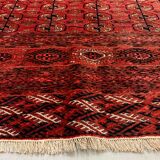 Vintage Afghan Turkoman village Rug 360x240 cm