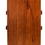 Swedish teak and mahogany side table, 1950s