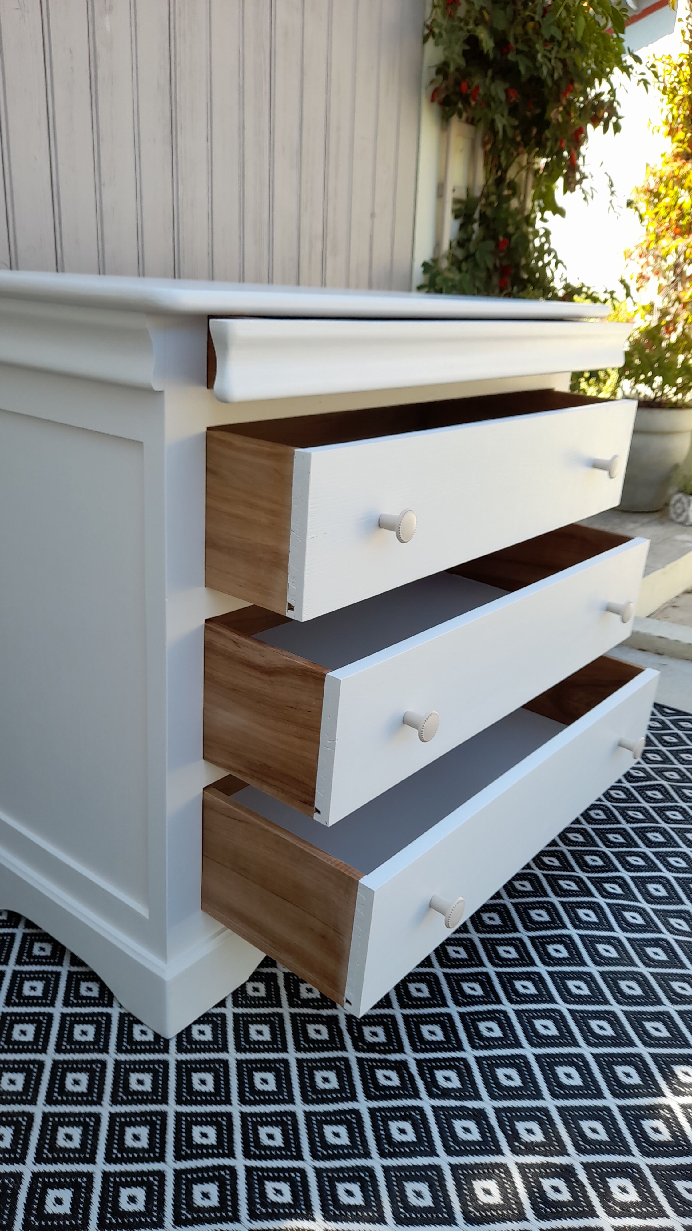 Chest of drawers 4 drawers louis Philippe style