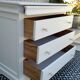 Chest of drawers 4 drawers louis Philippe style