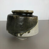 Ceramic Studio Pottery Object Vase by Bruno and Ingeborg Asshoff, Germany, 1960s