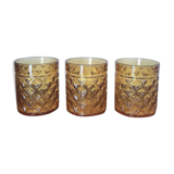 Lot of 3 vintage glasses