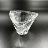 Triangular crystal ashtray