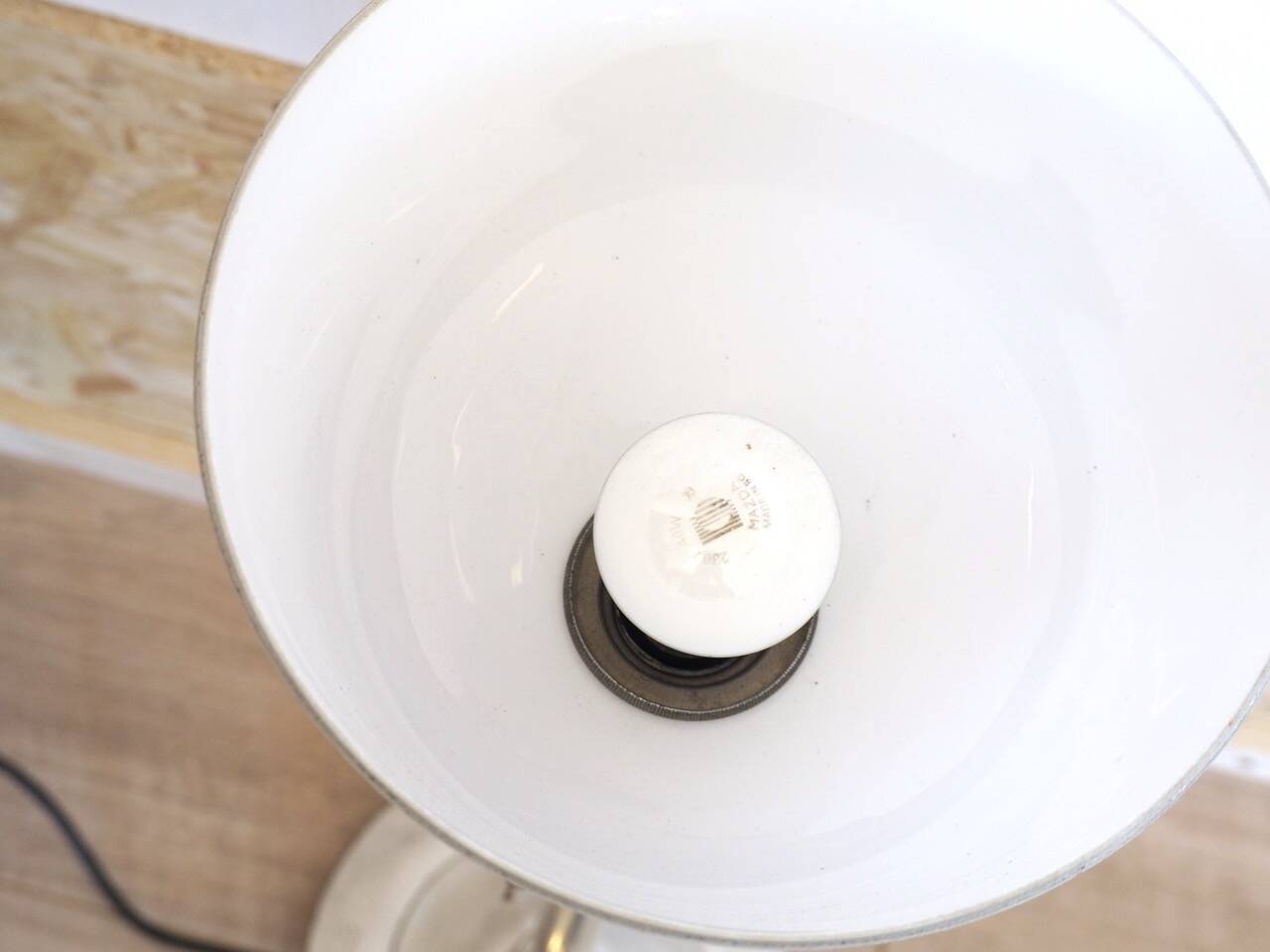 Large mazda art deco lamp