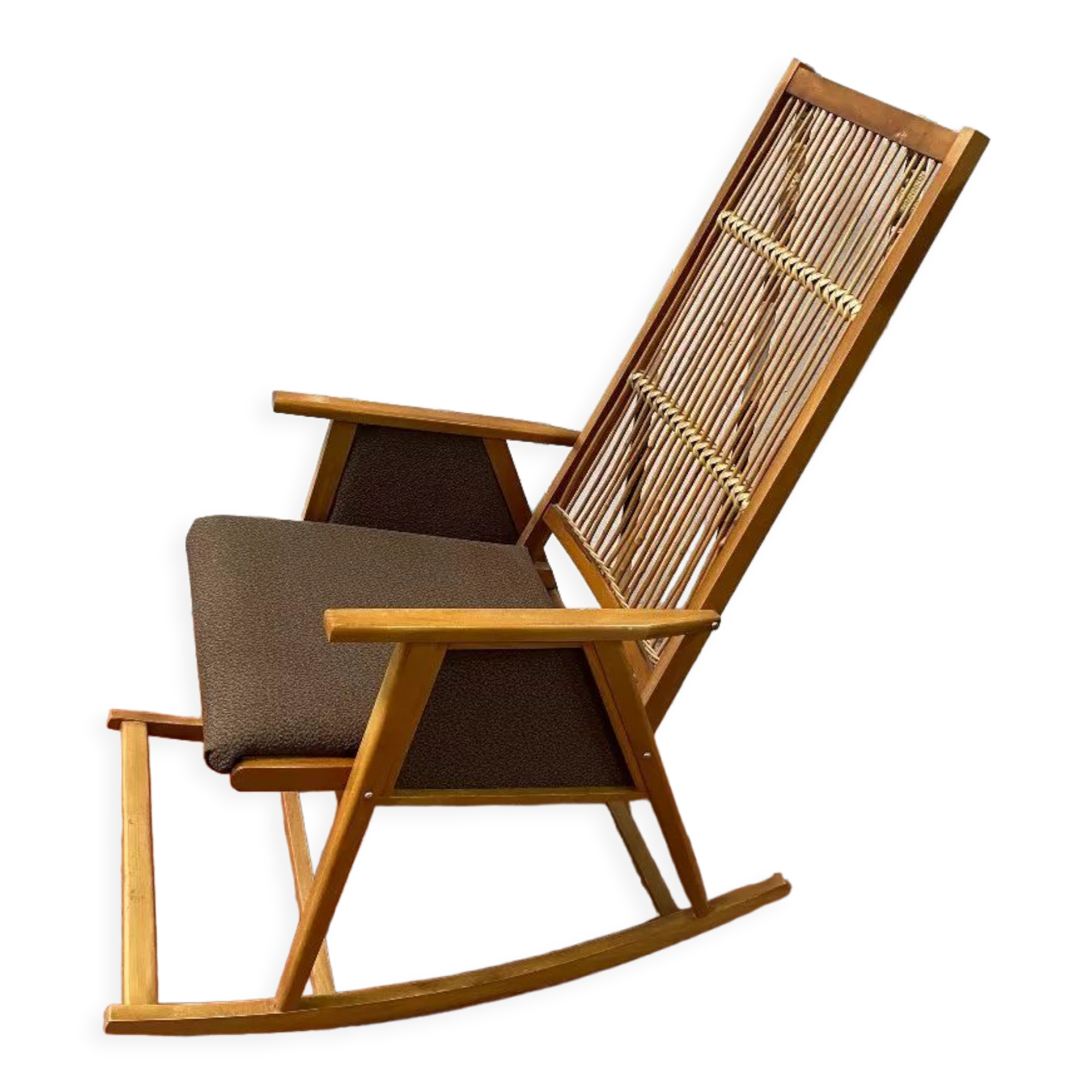 Rocking chair by Deutschen Werkstätten Hellerau, circa 60