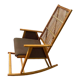 Rocking chair by Deutschen Werkstätten Hellerau, circa 60