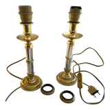Lot de 2 pieds de lampe