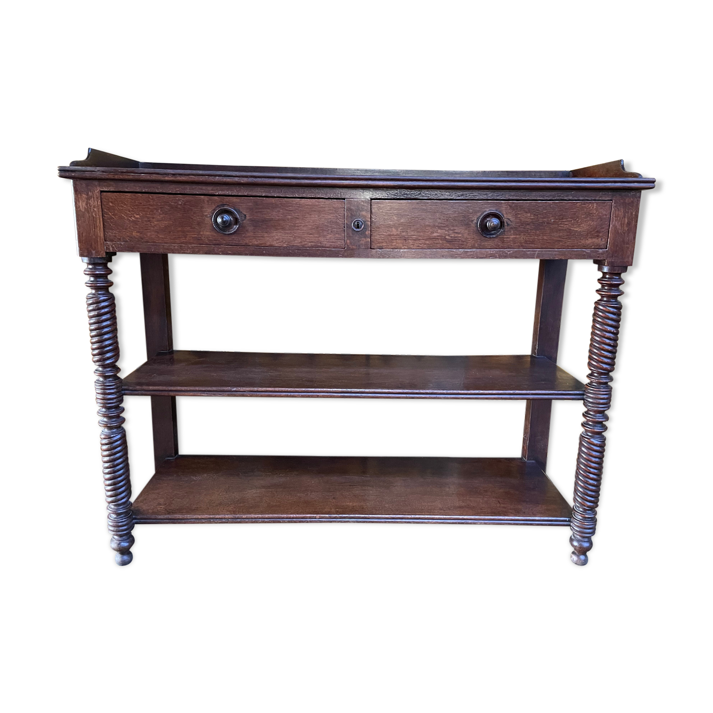 Dessert - dressoir Louis Philippe in oak 19th