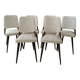 Série de 6 chaises design 1960