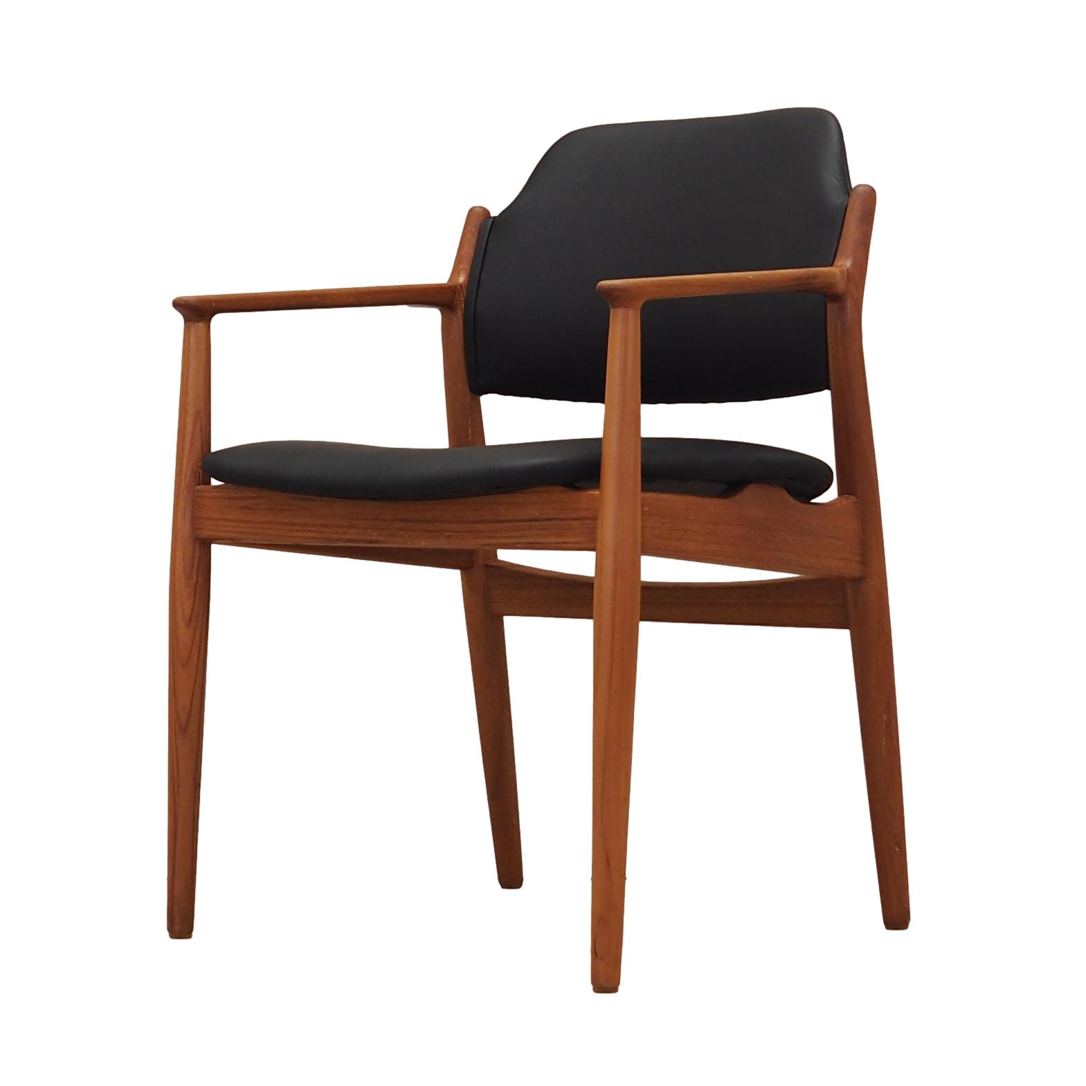 Teak armchair, Danish design, 1960s, designer: Arne Vodder, manufacture: Sibast